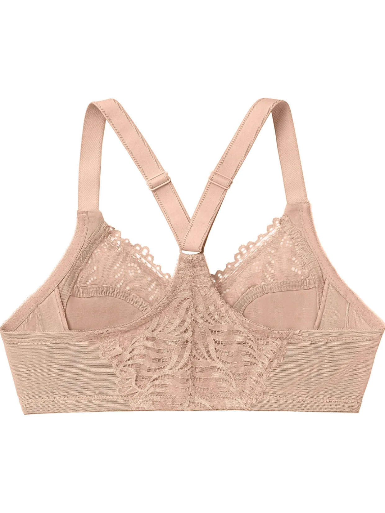 Glamorise Soutien-gorge Wonderwire, dos dentelle
