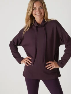 Femme Daxon Sweat-shirt à large col montant