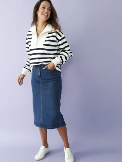 Femme Daxon Sweat-shirt col camionneur