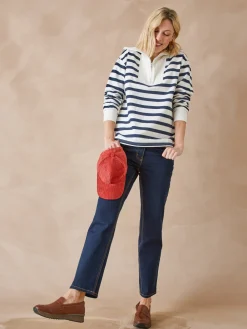 Femme Daxon Sweat-shirt col camionneur zippé