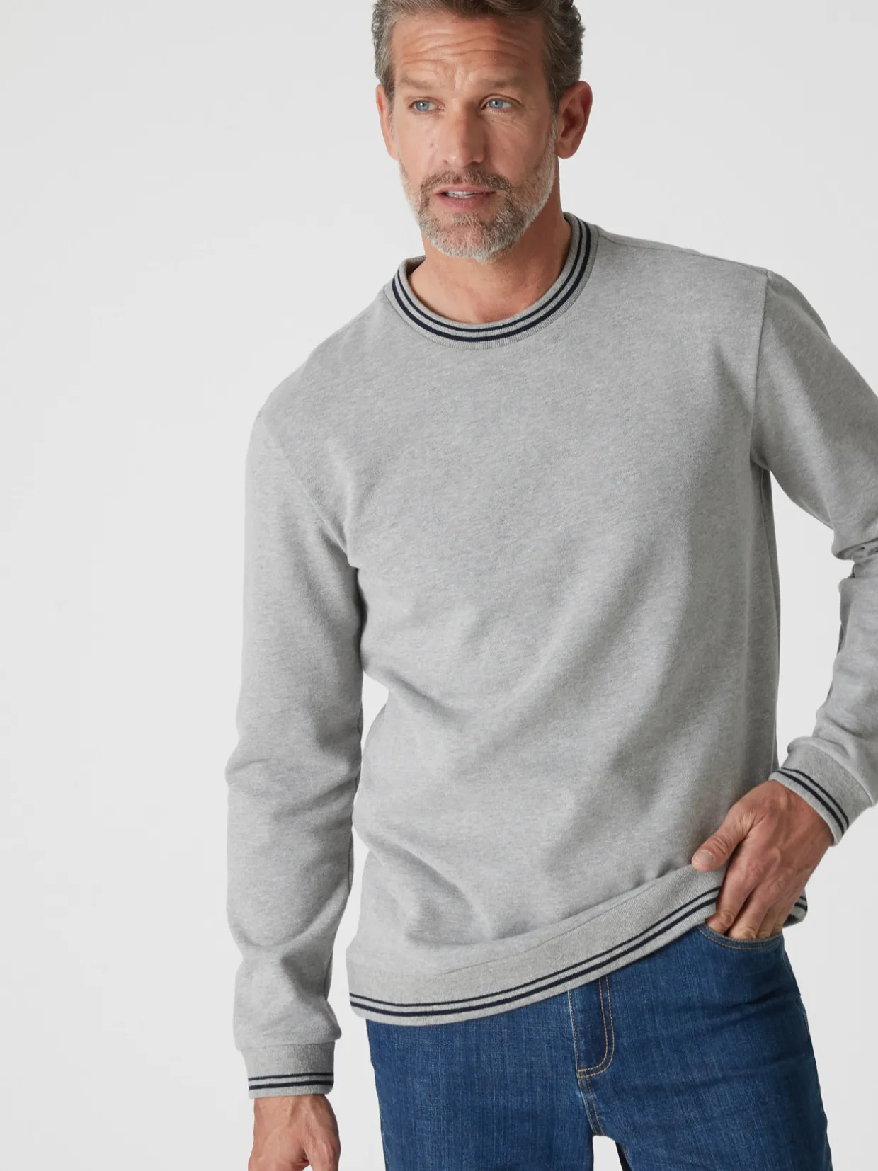 Homme Daxon Sweat-shirt intérieur molleton gratté