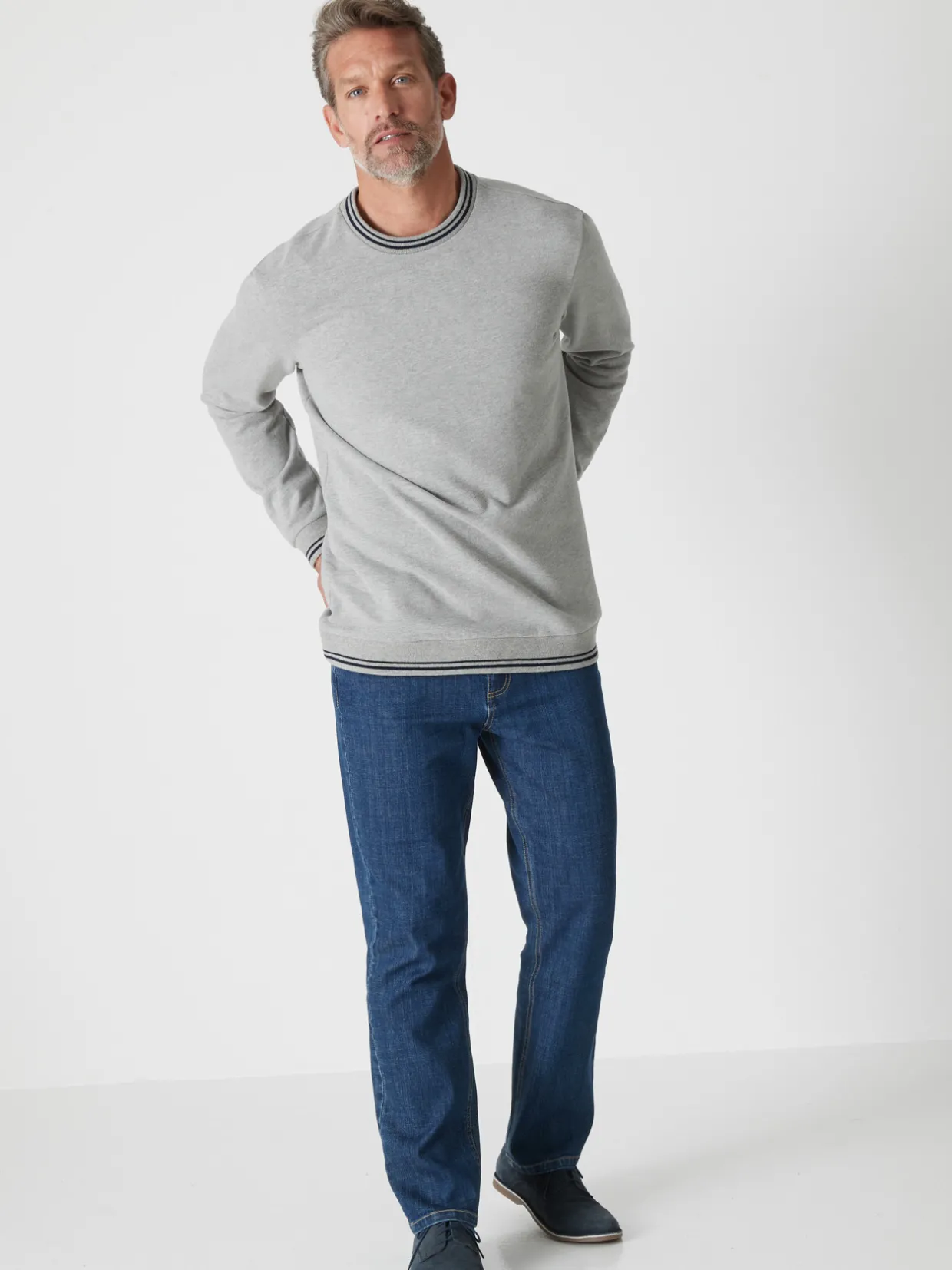 Homme Daxon Sweat-shirt intérieur molleton gratté