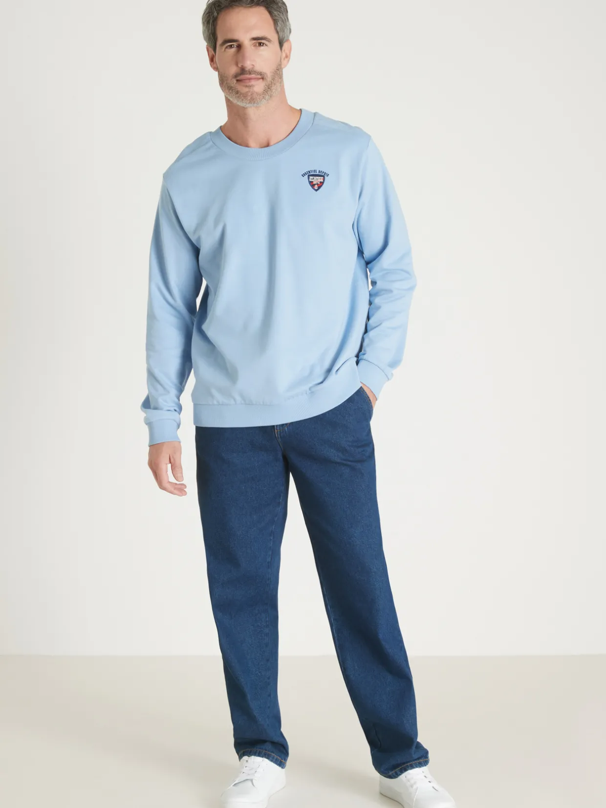 Homme Daxon Sweat-shirt molleton gratté