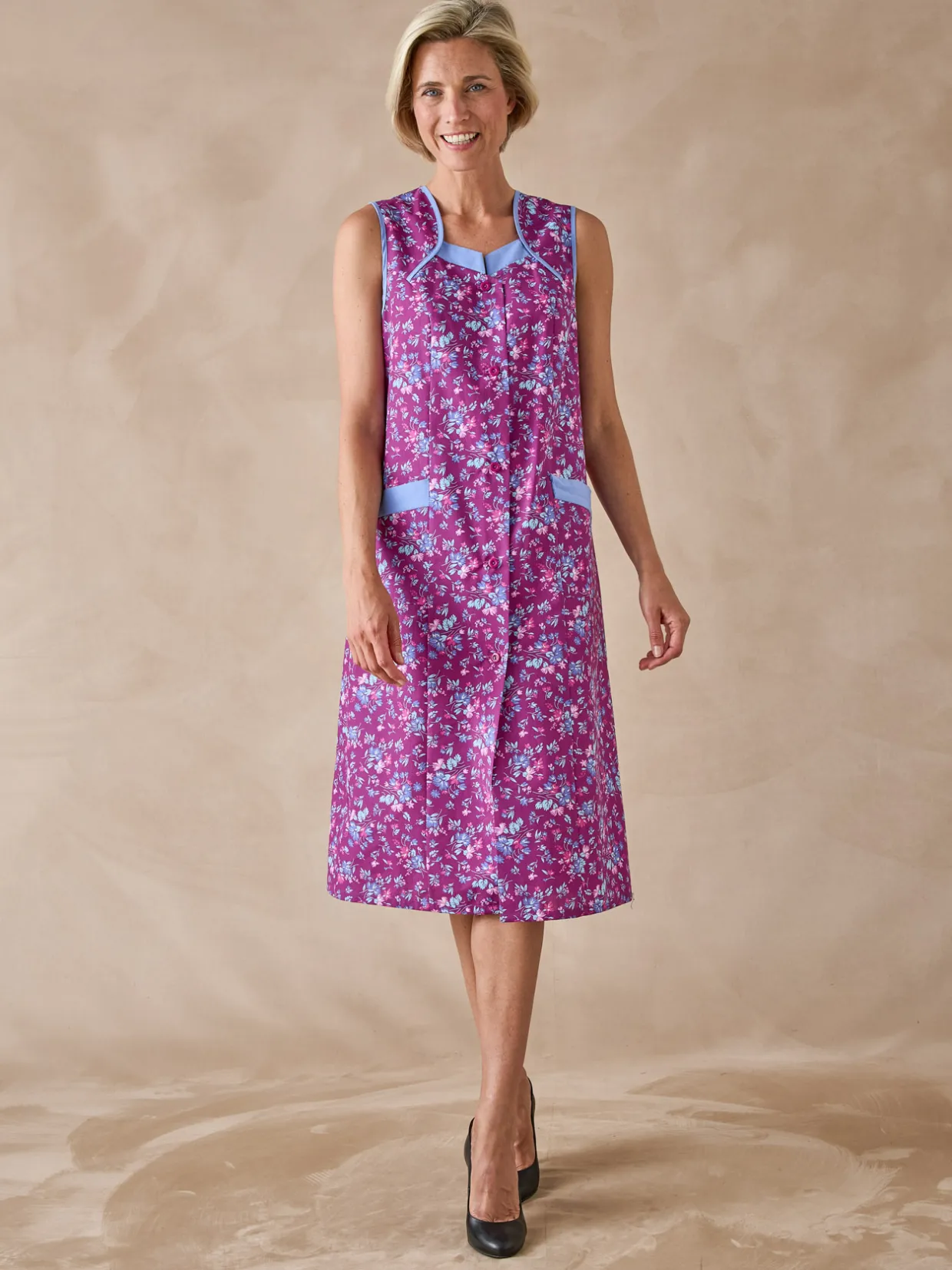 Femme Daxon Tablier tout boutonné