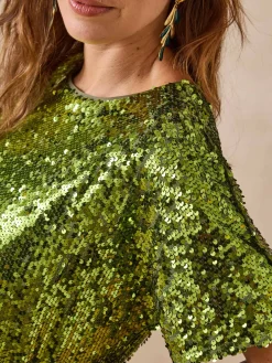 Femme Daxon Tee-shirt à sequins