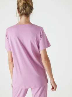 Daxon Tee-shirt de pyjama manches courtes