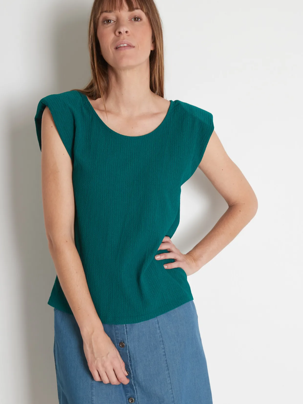 Femme Daxon Tee-shirt dos fantaisie