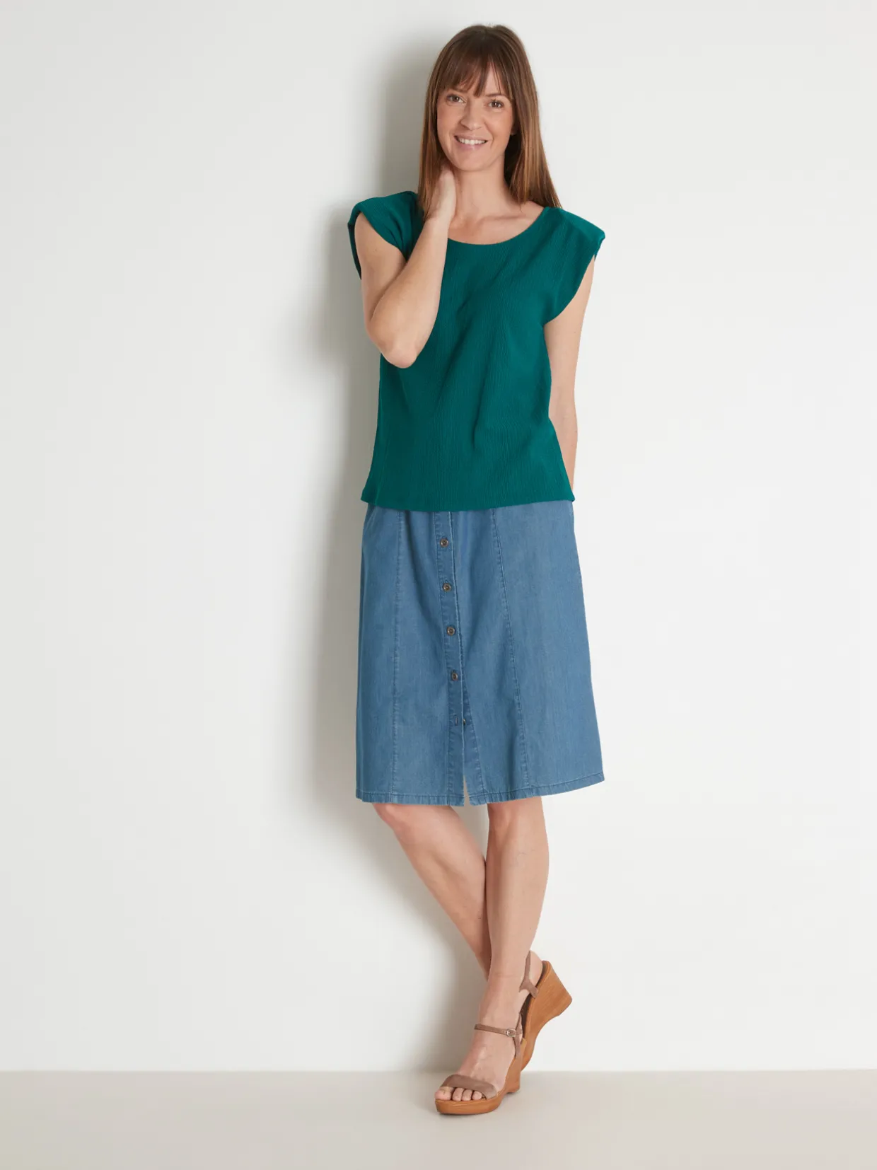 Femme Daxon Tee-shirt dos fantaisie