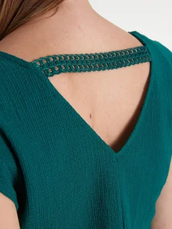 Femme Daxon Tee-shirt dos fantaisie