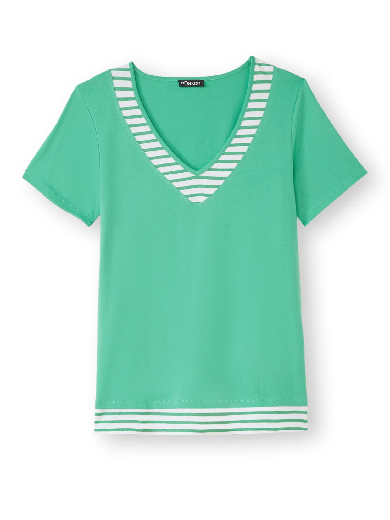 Femme Daxon Tee-shirt effet 2 en 1