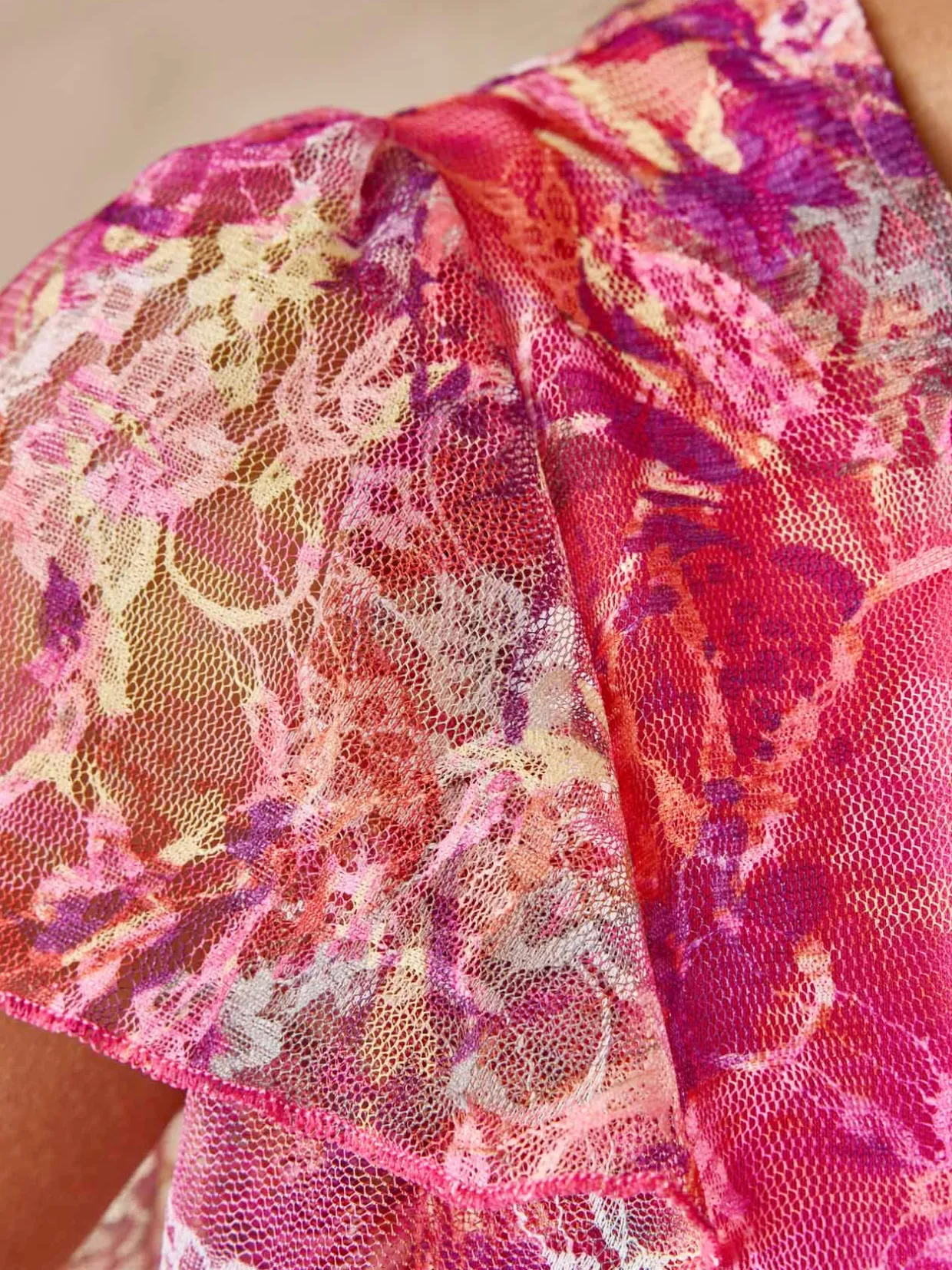 Femme Daxon Tee-shirt en dentelle