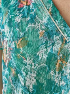 Femme Daxon Tee-shirt en dentelle