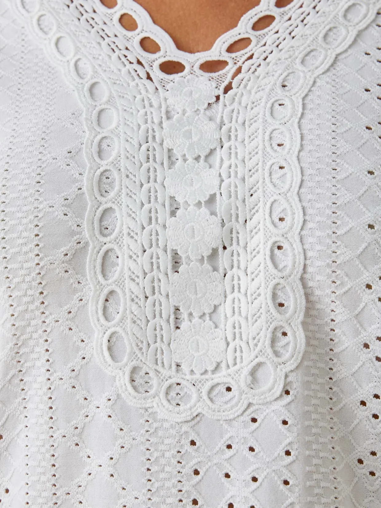 Femme Daxon Tee-shirt en maille fantaisie.