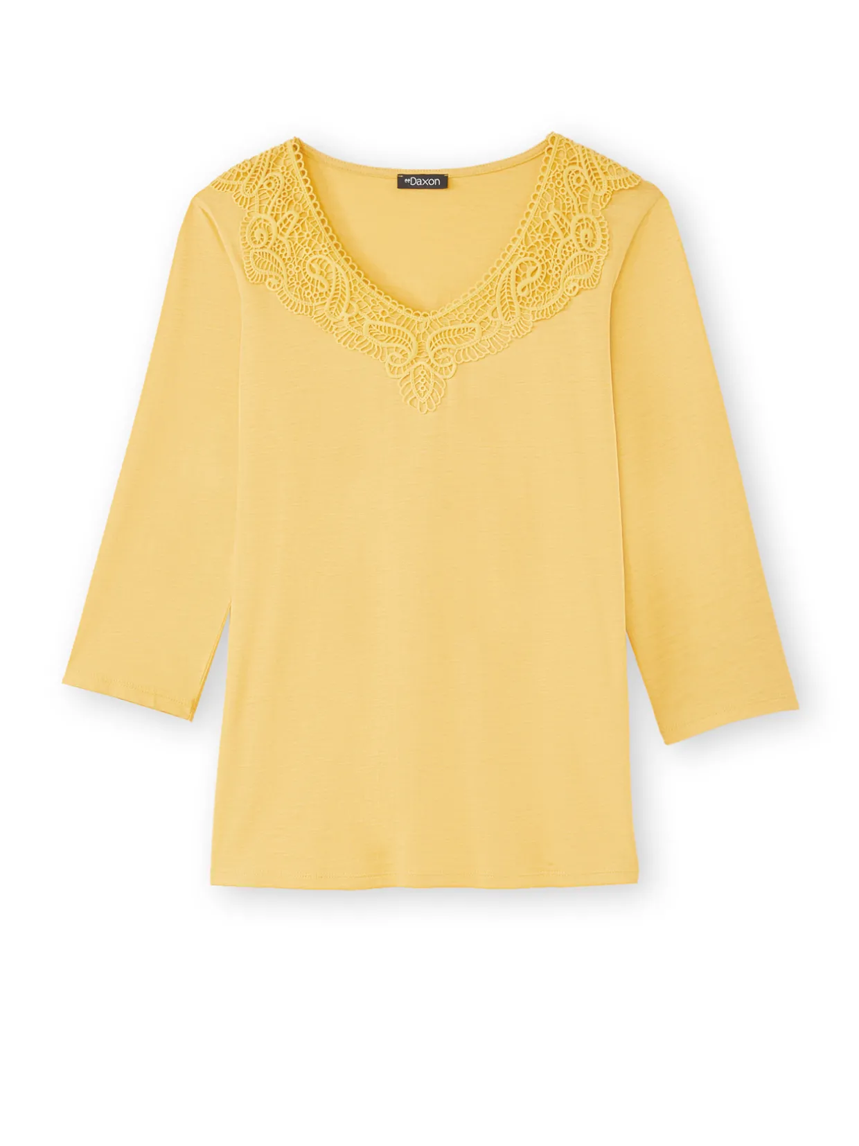 Femme Daxon Tee-shirt en maille flammée