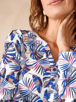 Femme Daxon Tee-shirt en maille gaufrée