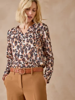 Femme Daxon Tee-shirt en maille gaufrée