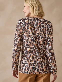 Femme Daxon Tee-shirt en maille gaufrée