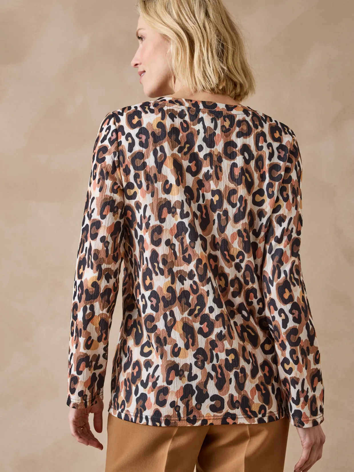 Femme Daxon Tee-shirt en maille gaufrée