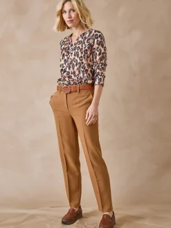 Femme Daxon Tee-shirt en maille gaufrée