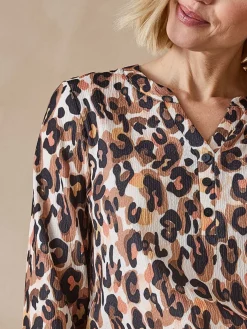 Femme Daxon Tee-shirt en maille gaufrée