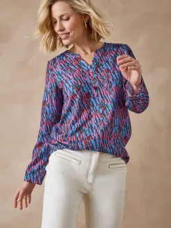 Femme Daxon Tee-shirt en maille gaufrée