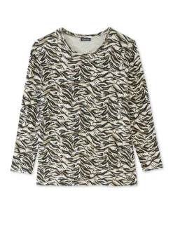 Femme Daxon Tee-shirt en maille émerisée