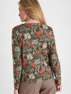 Femme Daxon Tee-shirt encolure fantaisie