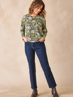 Femme Daxon Tee-shirt encolure fantaisie