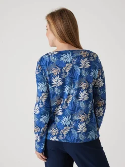 Femme Daxon Tee-shirt encolure fantaisie