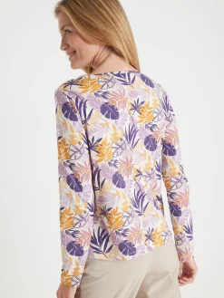 Femme Daxon Tee-shirt encolure fantaisie