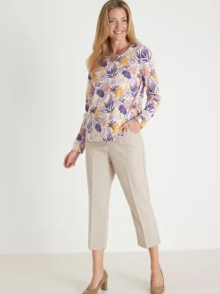 Femme Daxon Tee-shirt encolure fantaisie