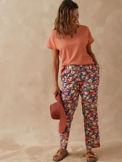 Femme Daxon Tee-shirt encolure fantaisie