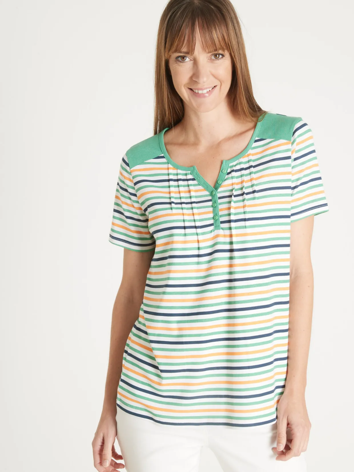 Femme Daxon Tee-shirt fantaisie pur coton