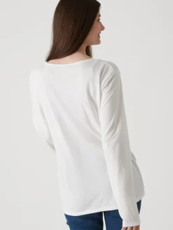 Femme Daxon Tee-shirt maille émerisée