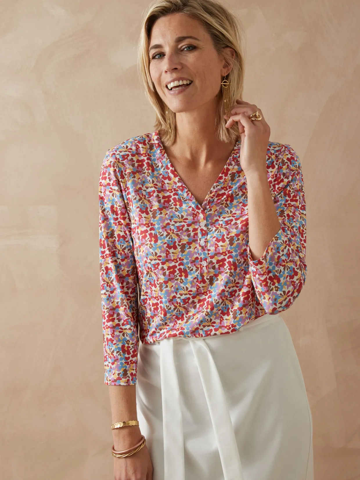 Femme Daxon Tee-shirt manches 3/4