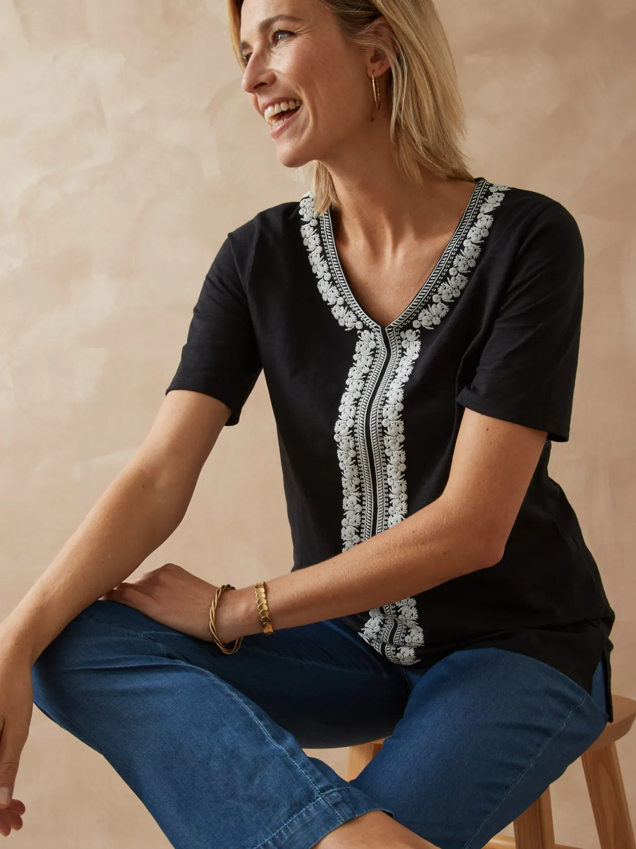 Femme Daxon Tee-shirt manches courtes