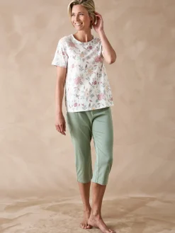 Daxon Tee-shirt manches courtes maille coton