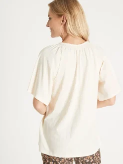 Femme Daxon Tee-shirt manches courtes papillon