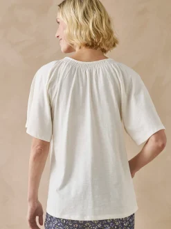 Femme Daxon Tee-shirt manches courtes papillon