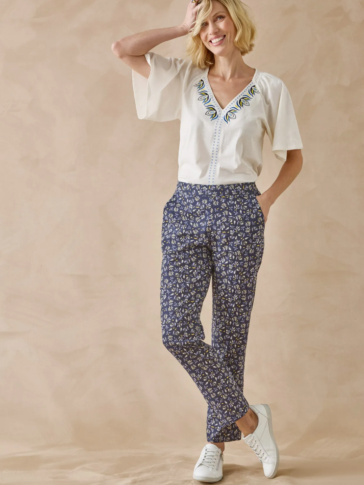 Femme Daxon Tee-shirt manches courtes papillon