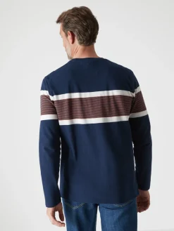 Homme Daxon Tee-shirt manches longues pur coton