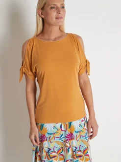 Femme Daxon Tee-shirt manches T ouvertes