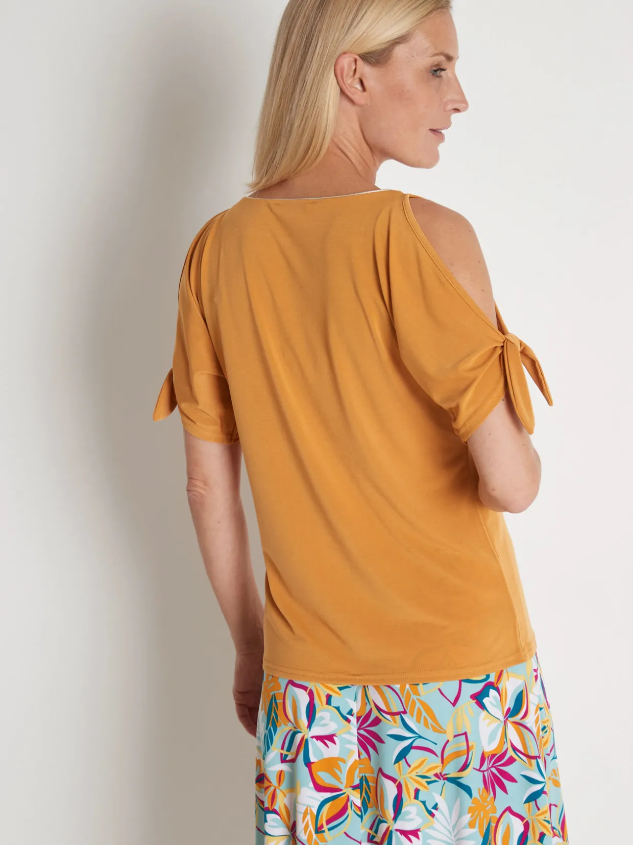 Femme Daxon Tee-shirt manches T ouvertes