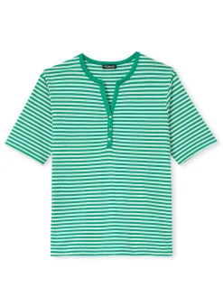 Femme Daxon Tee-shirt marinière avec lin