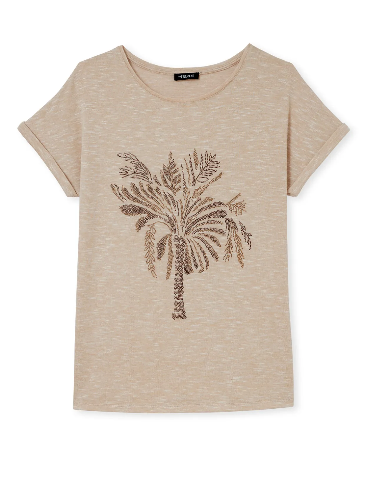 Femme Daxon Tee-shirt motif palmier