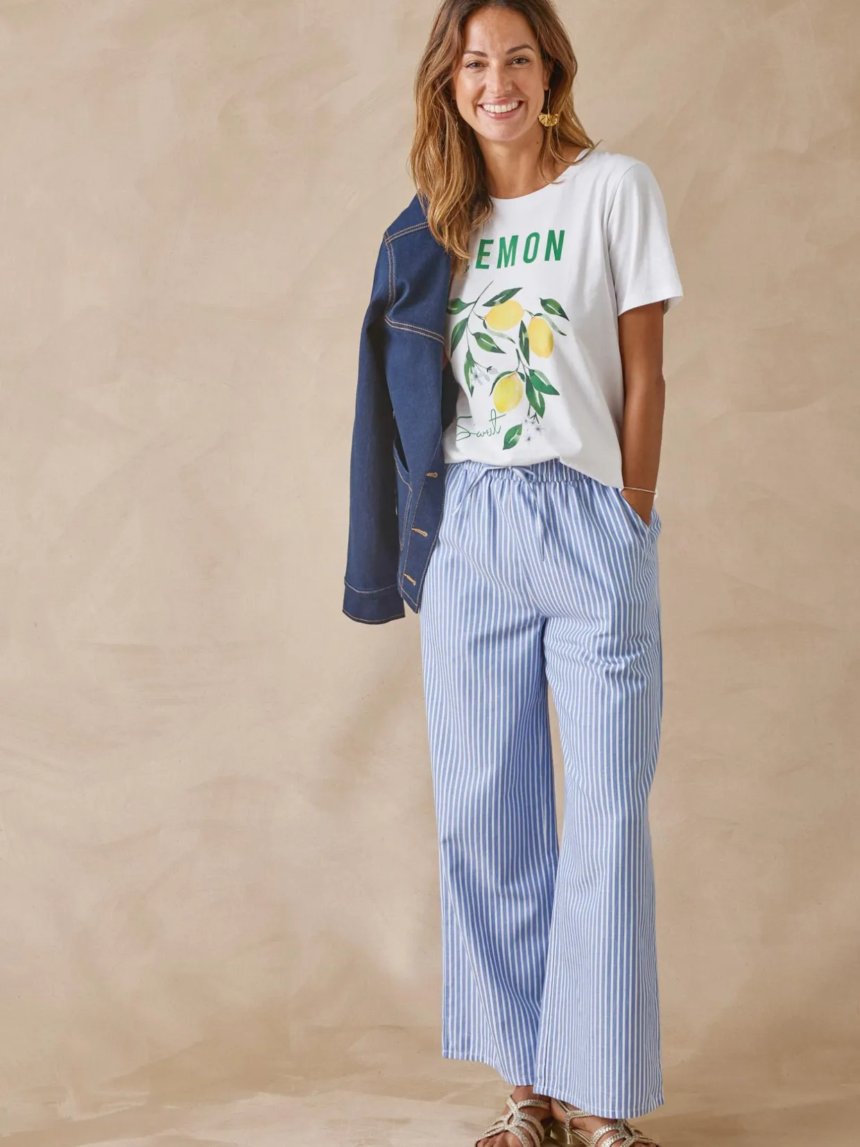 Femme Daxon Tee-shirt motif placé