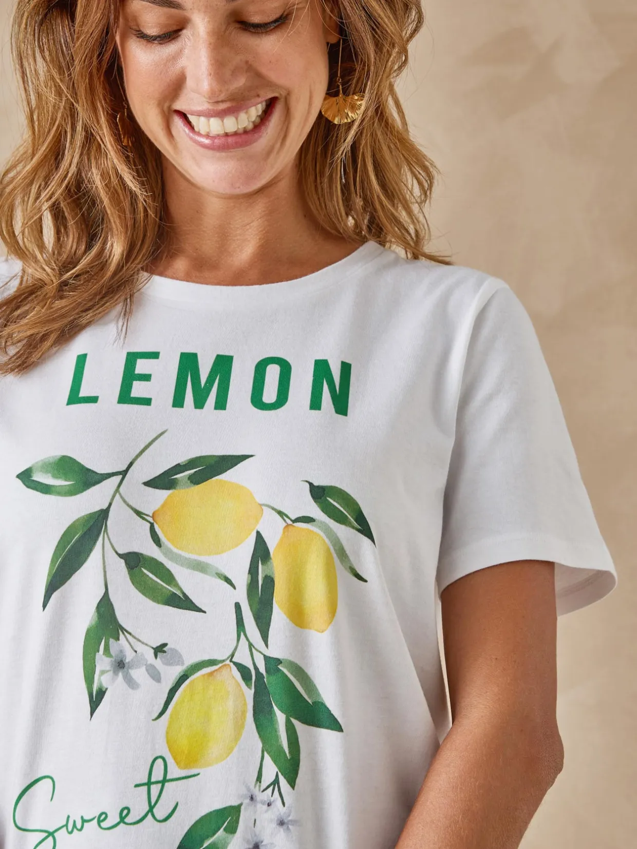 Femme Daxon Tee-shirt motif placé