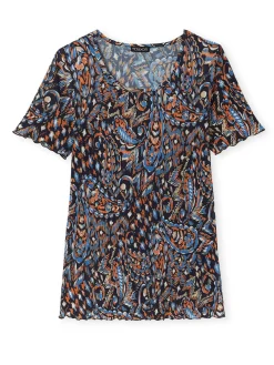 Femme Daxon Tee-shirt plissé permanent