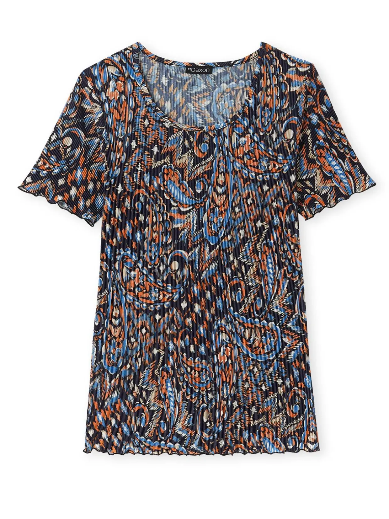 Femme Daxon Tee-shirt plissé permanent