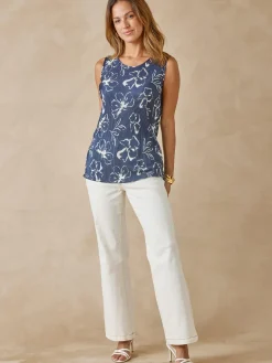 Femme Daxon Tee-shirt sans manches plissé permanent